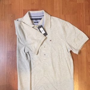 NWT Light grey Tommy Hilfiger Polo